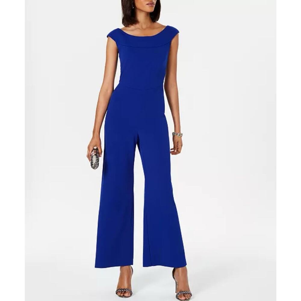 Connected Apparel NWT Blue JUMPSUIT Sz 14P
